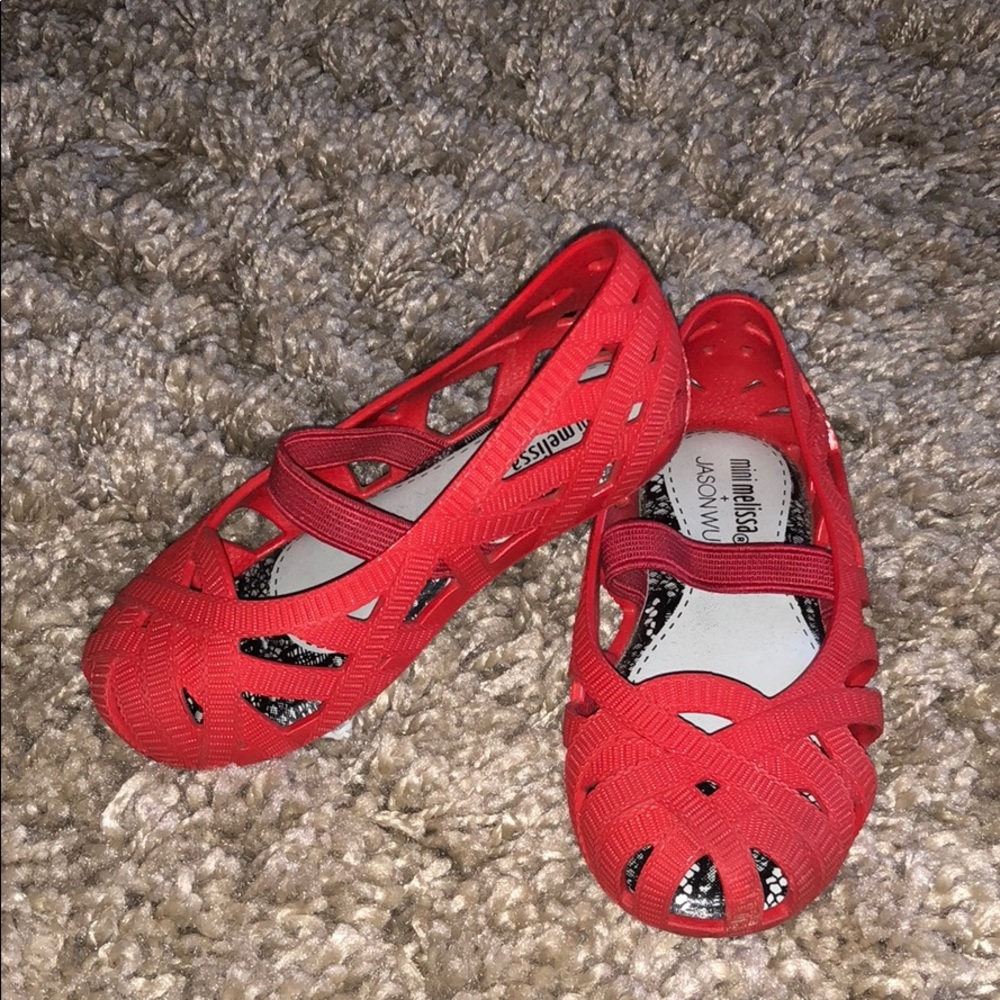 Red mini Melissa + Jason Wu